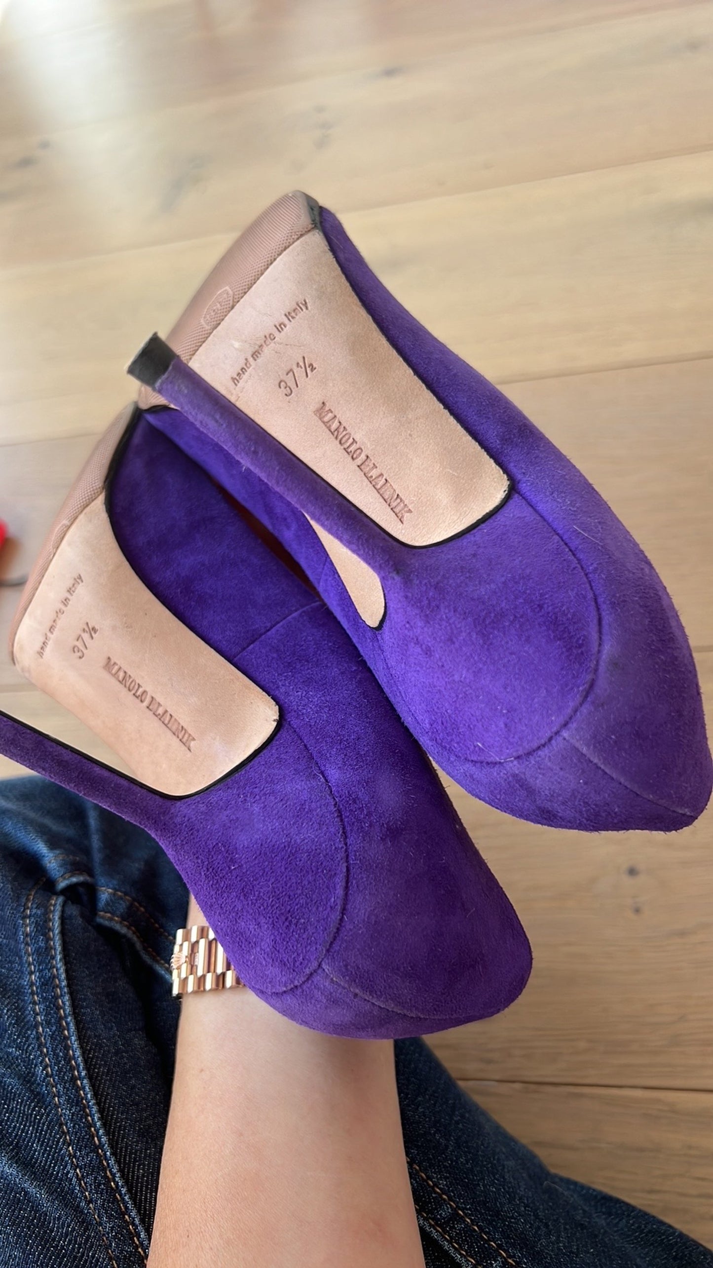 Purple High Heels - 7