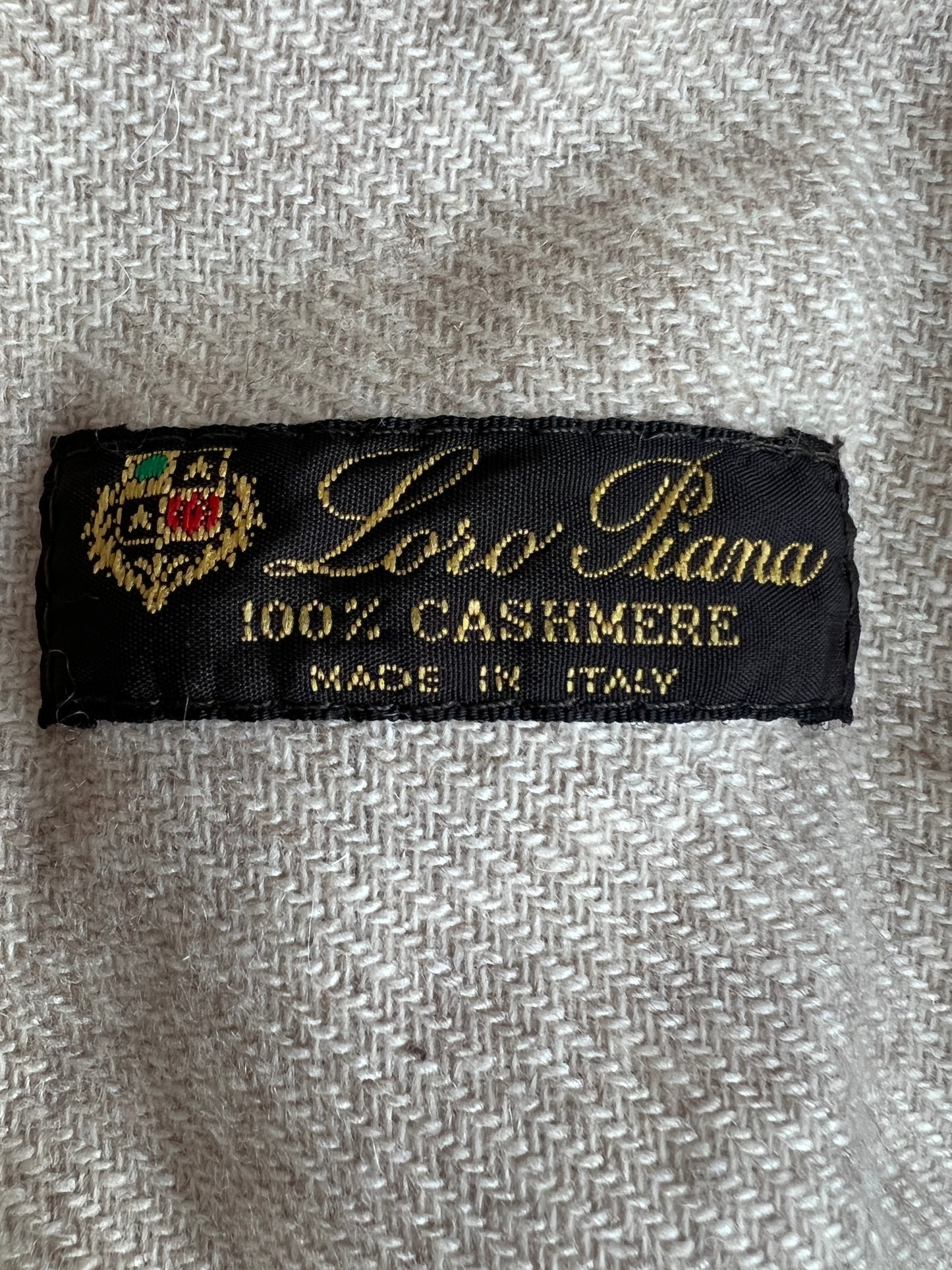 Leather & Cashmere Vest - S