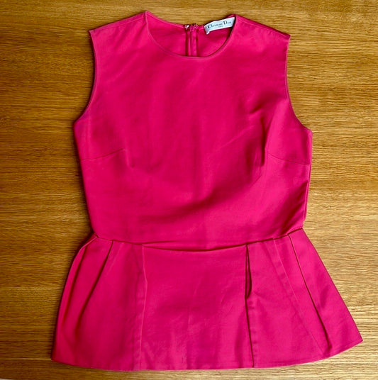 Vintage Fuschia Top - S