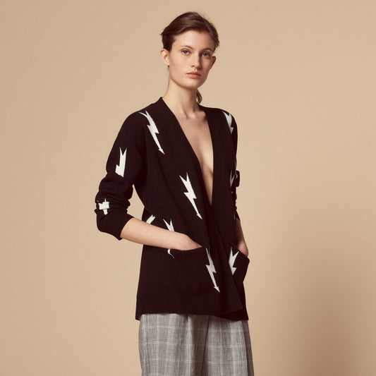 Lightning Bolt Cardigan - S
