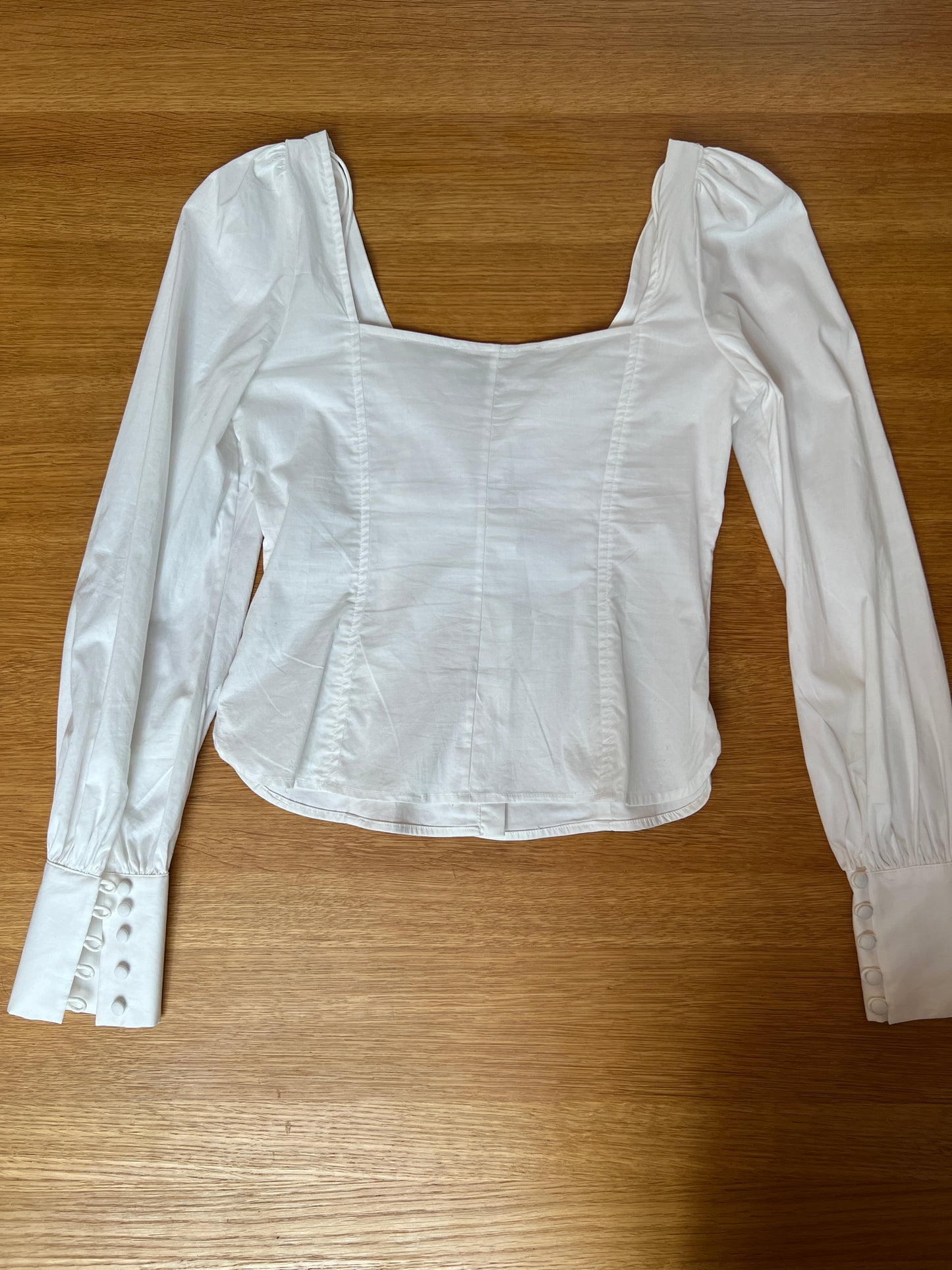 White Corset Long Sleeve - 0