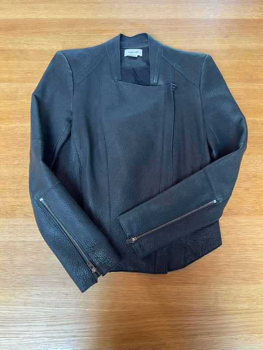 Black Leather Jacket - S