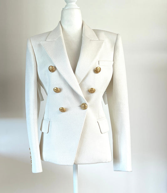 White Blazer - M