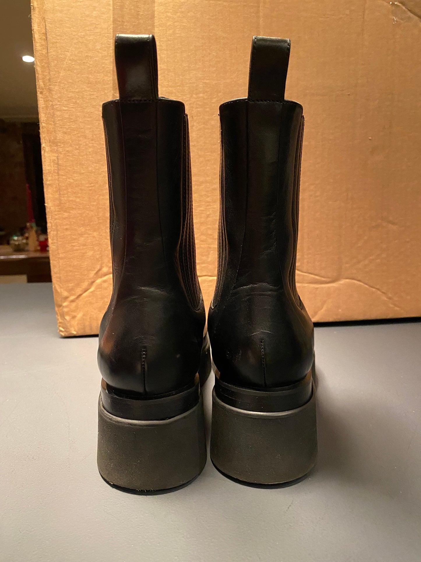 Clash Black Boots - 8.5