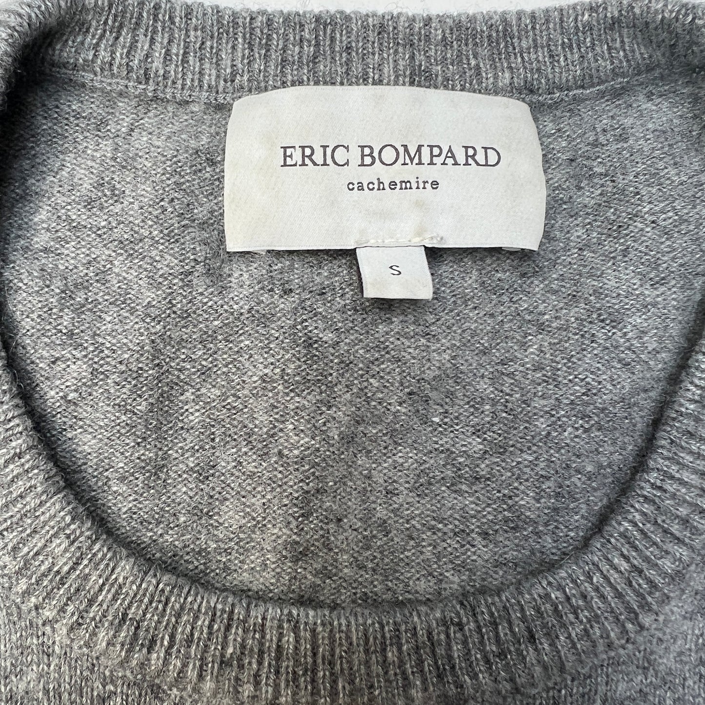 Grey Cashmere Sweater - S