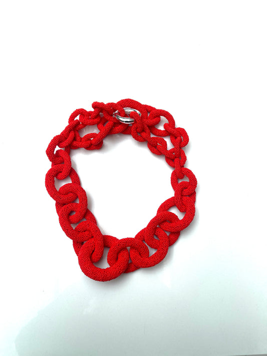 Red Beads Necklace