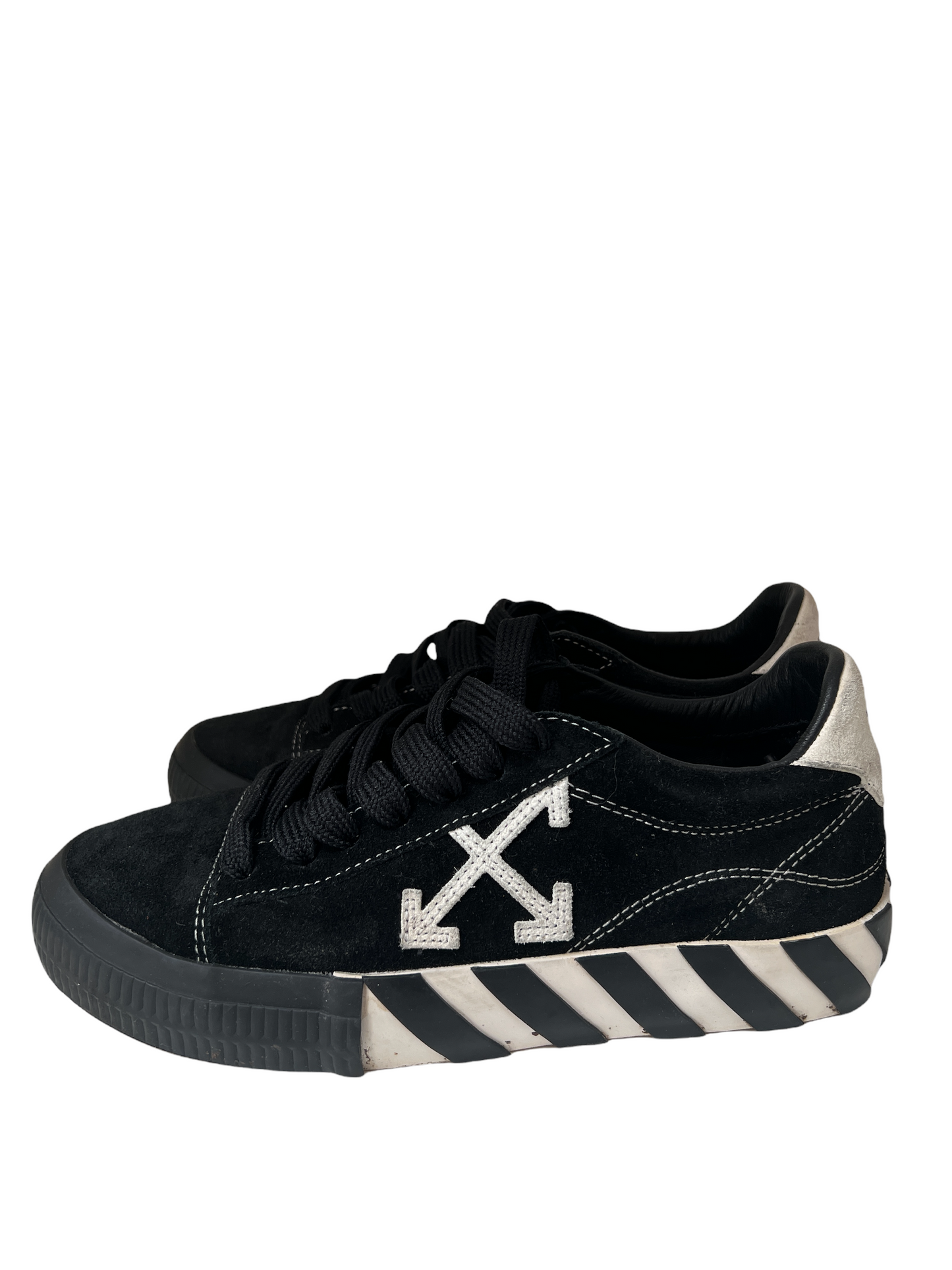 Black & White Sneakers - 8