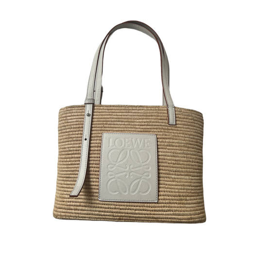 Square Raffia Bag