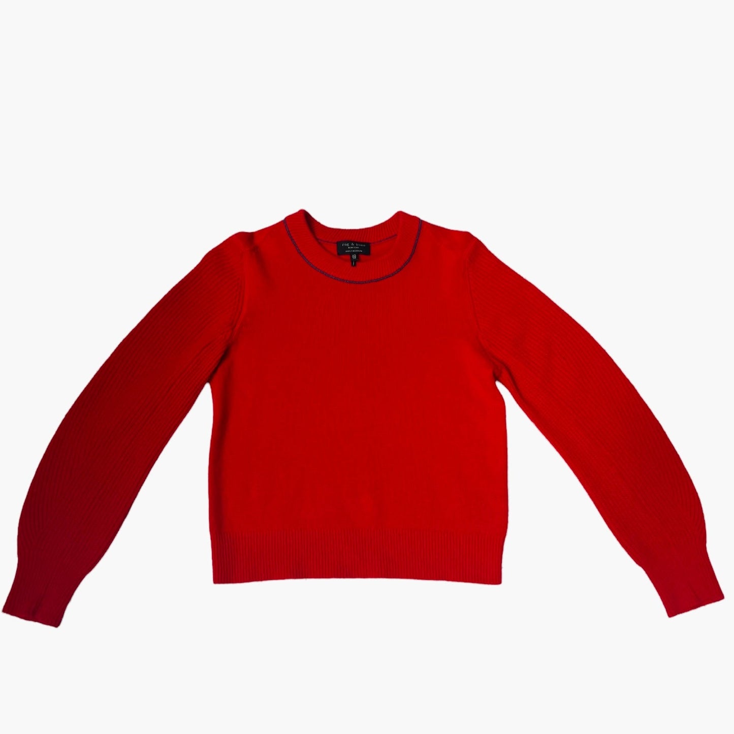 Red Cashmere Sweater - XS