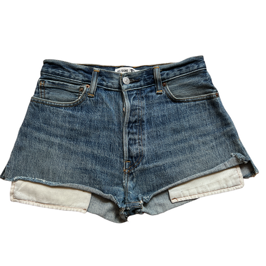 Denim Cut Off Shorts - 24