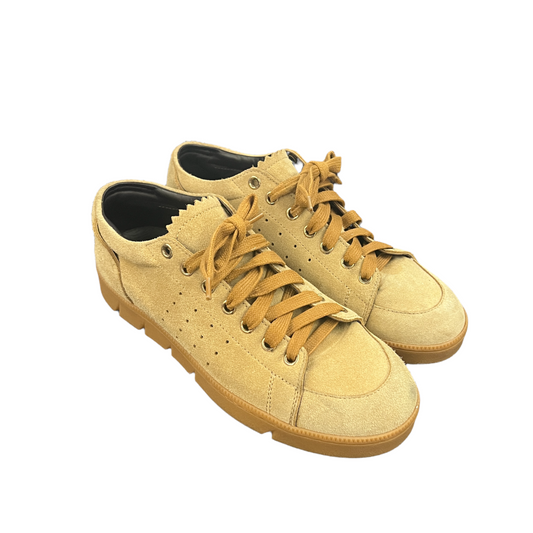 Camel Suede Sneakers - 7.5