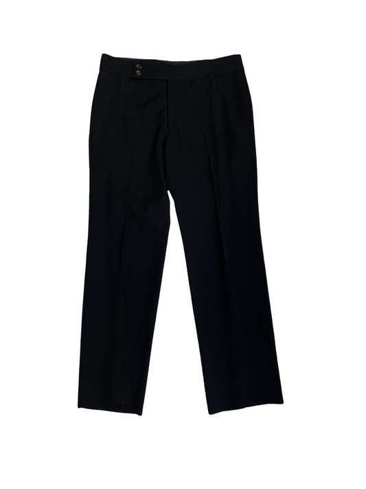 Black wool pants - M