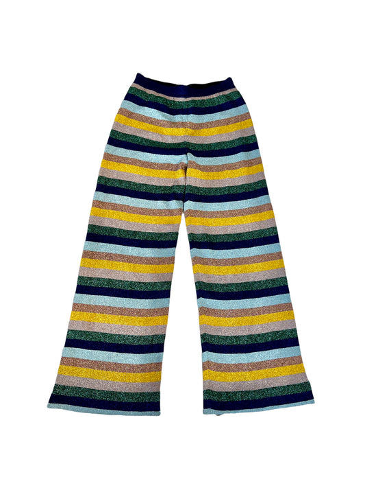 Striped Wide Leg Pants - S