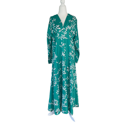 Green Maxi Dress - OS