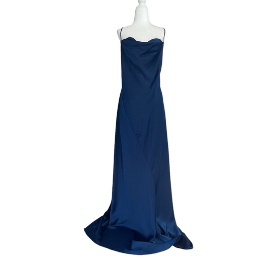 Blue Long Dress - 14