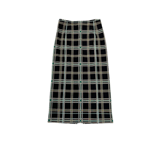 Pencil Checker Skirt - 2