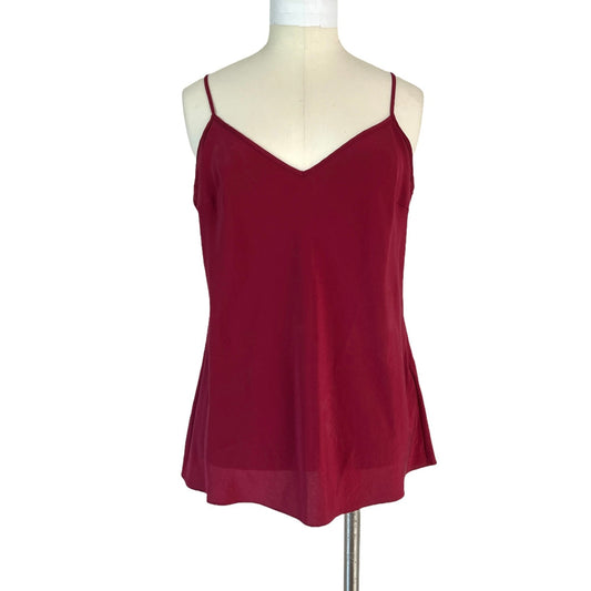 Silk Red Camisole - S