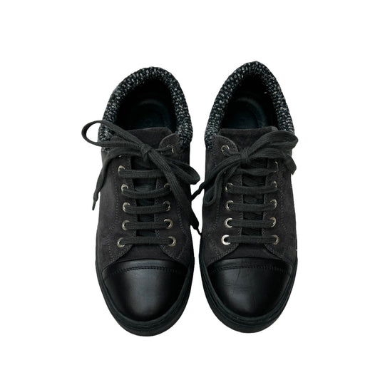 Black Suede Sneakers - 7