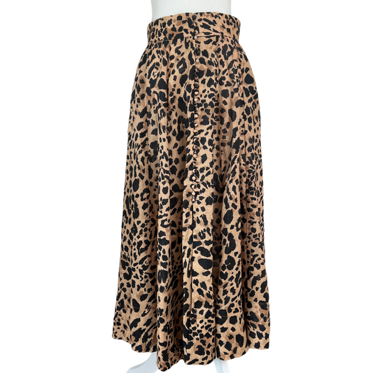 Leopard Print Skirt - 2