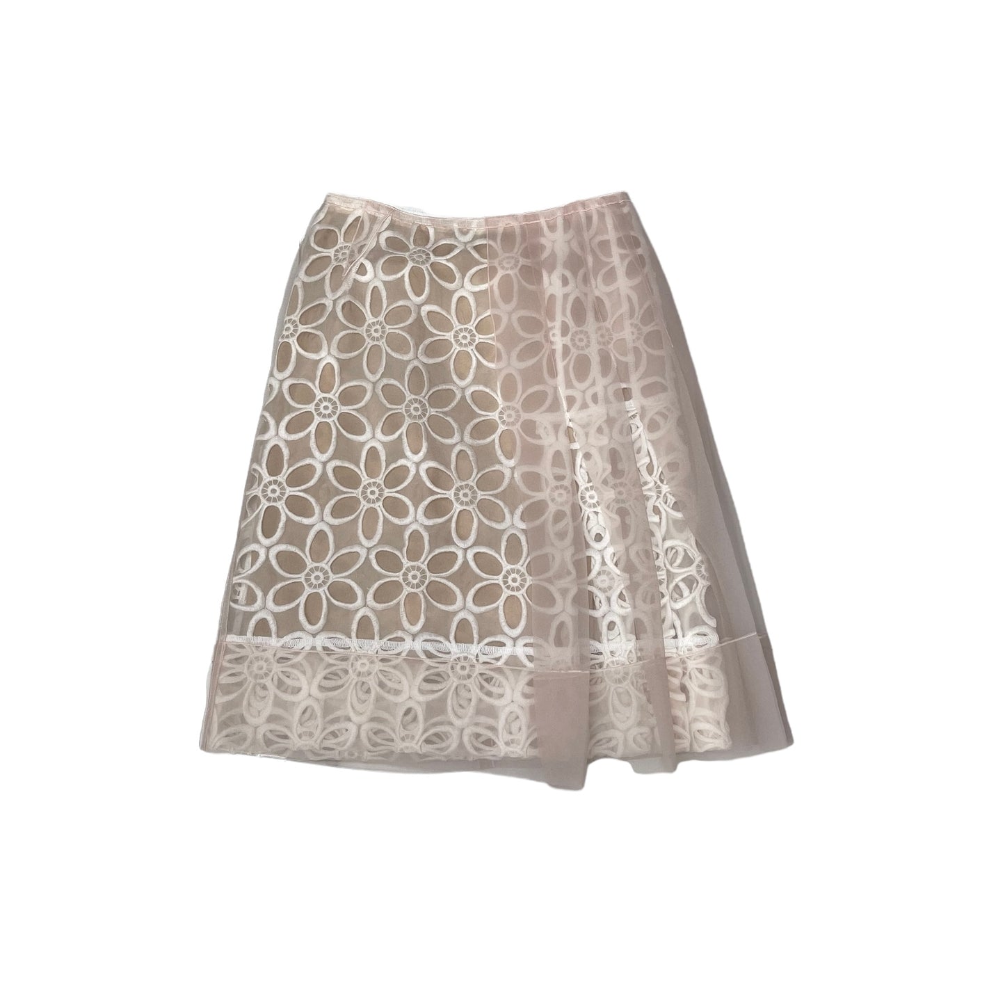 Light Pink Lace Skirt - XS