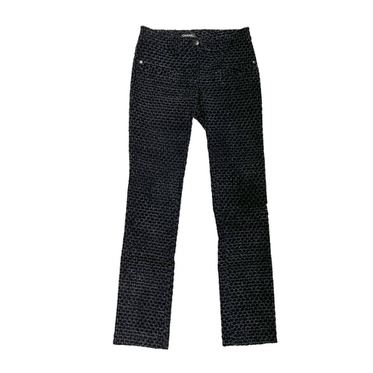 Black & Grey Jeans - S