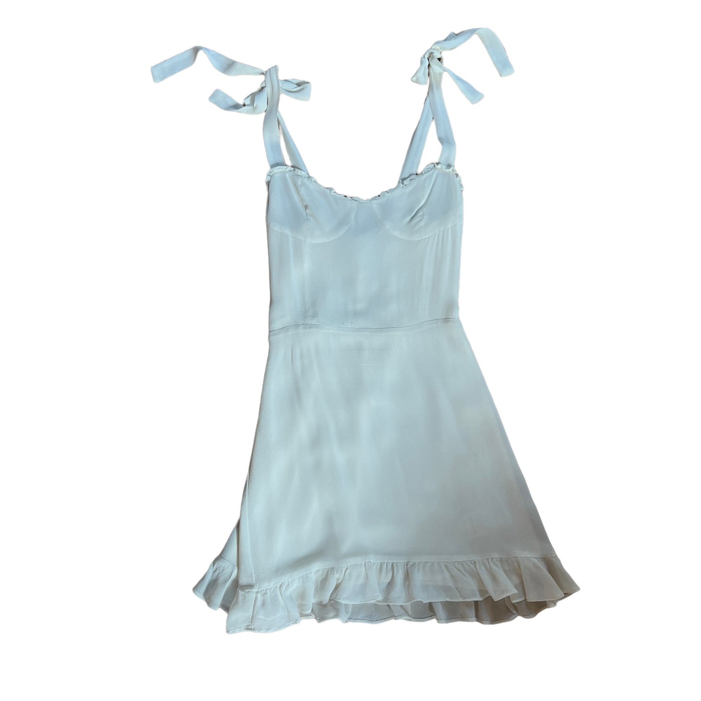 White Mini Dress - 4