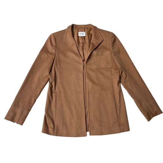 Tan Cashmere Blazer - S