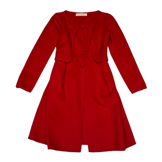 Vintage Red Coat - XS