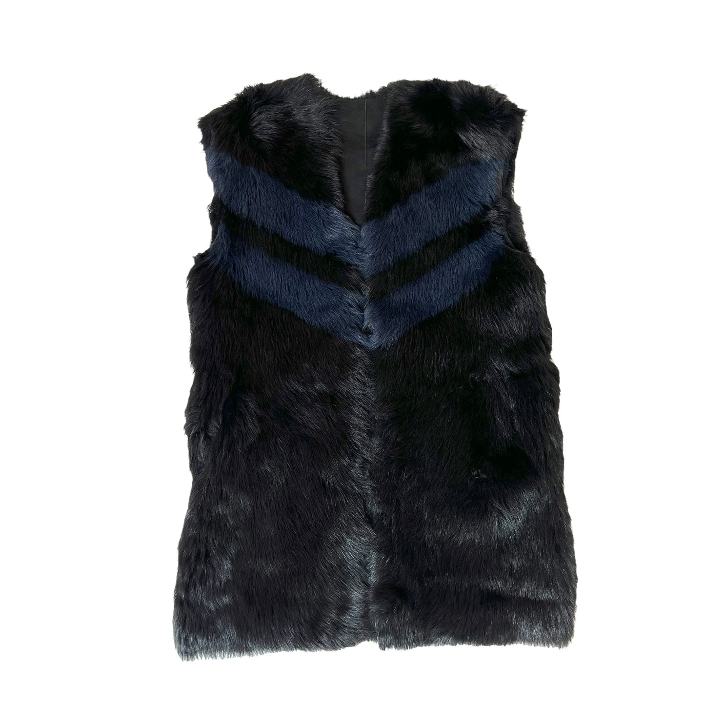 Reversible Fur Vest - S