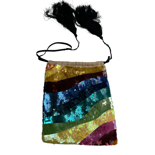 Rainbow Sequins Bag