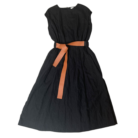 Black Midi Dress - M