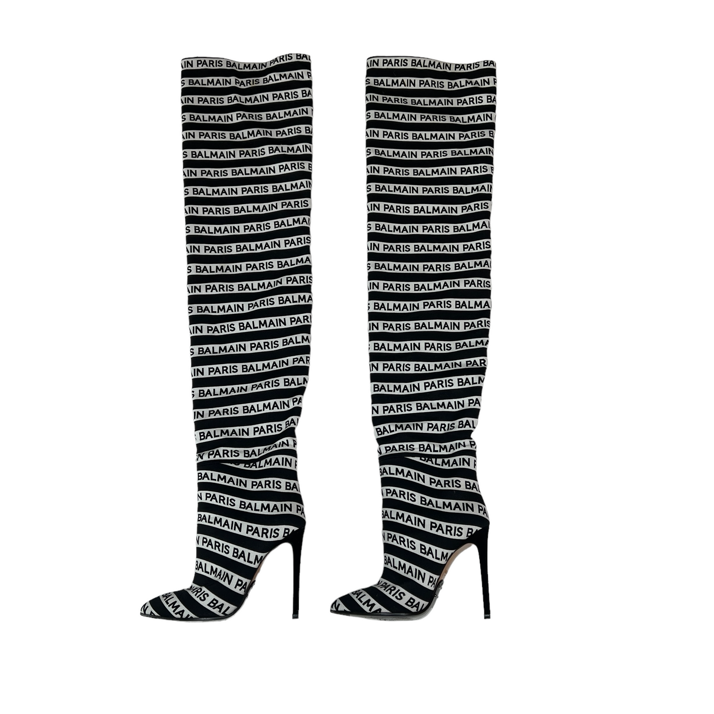 Over-The-Knee Logo Boots - 7