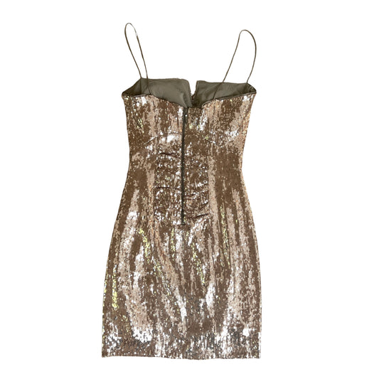 Rose Gold Sequins Dress - 4