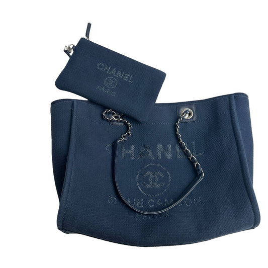 Navy Deauville Bag