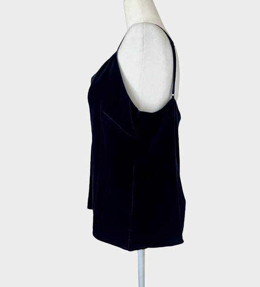 Blue Velvet Tank Top - M