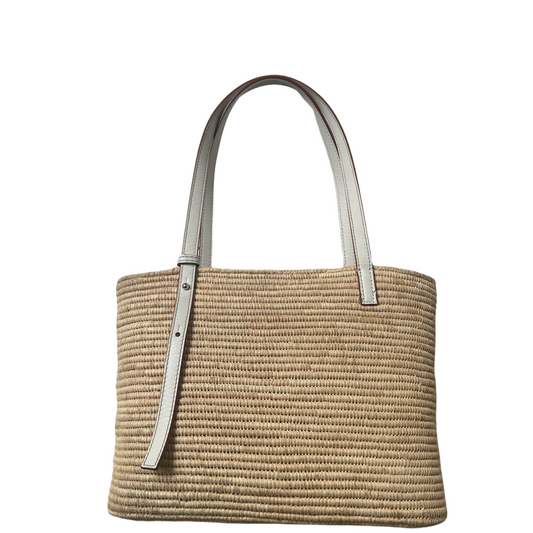 Square Raffia Bag