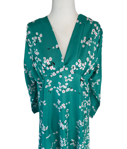 Green Maxi Dress - OS