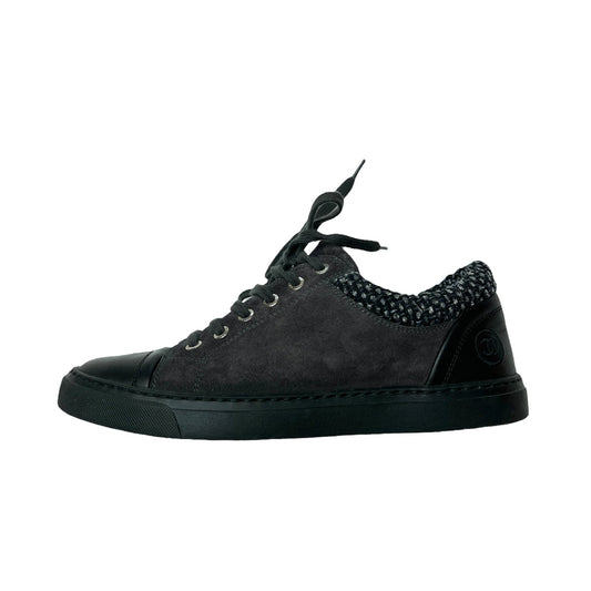 Black Suede Sneakers - 7