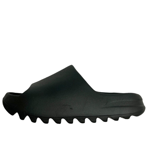 Black Rubber Slides - 8