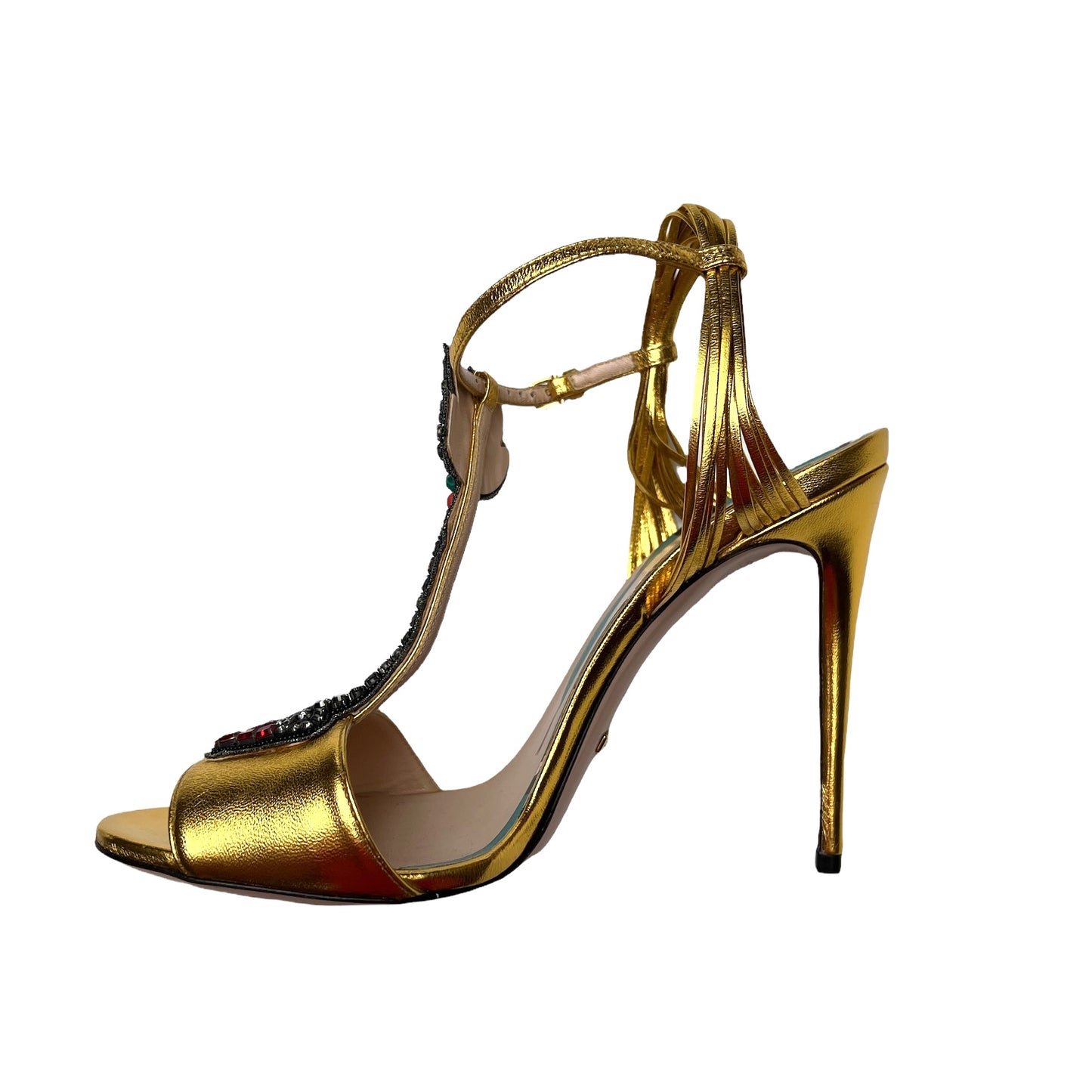Golden Arrow High Heels - 8.5