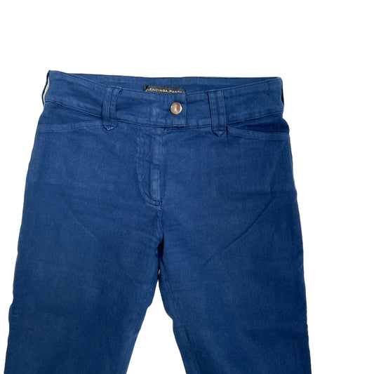 Blue Cotton Jeans - S