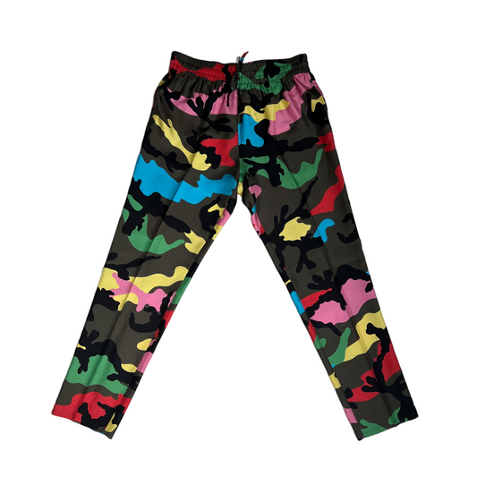 Camo Silk Pants - S