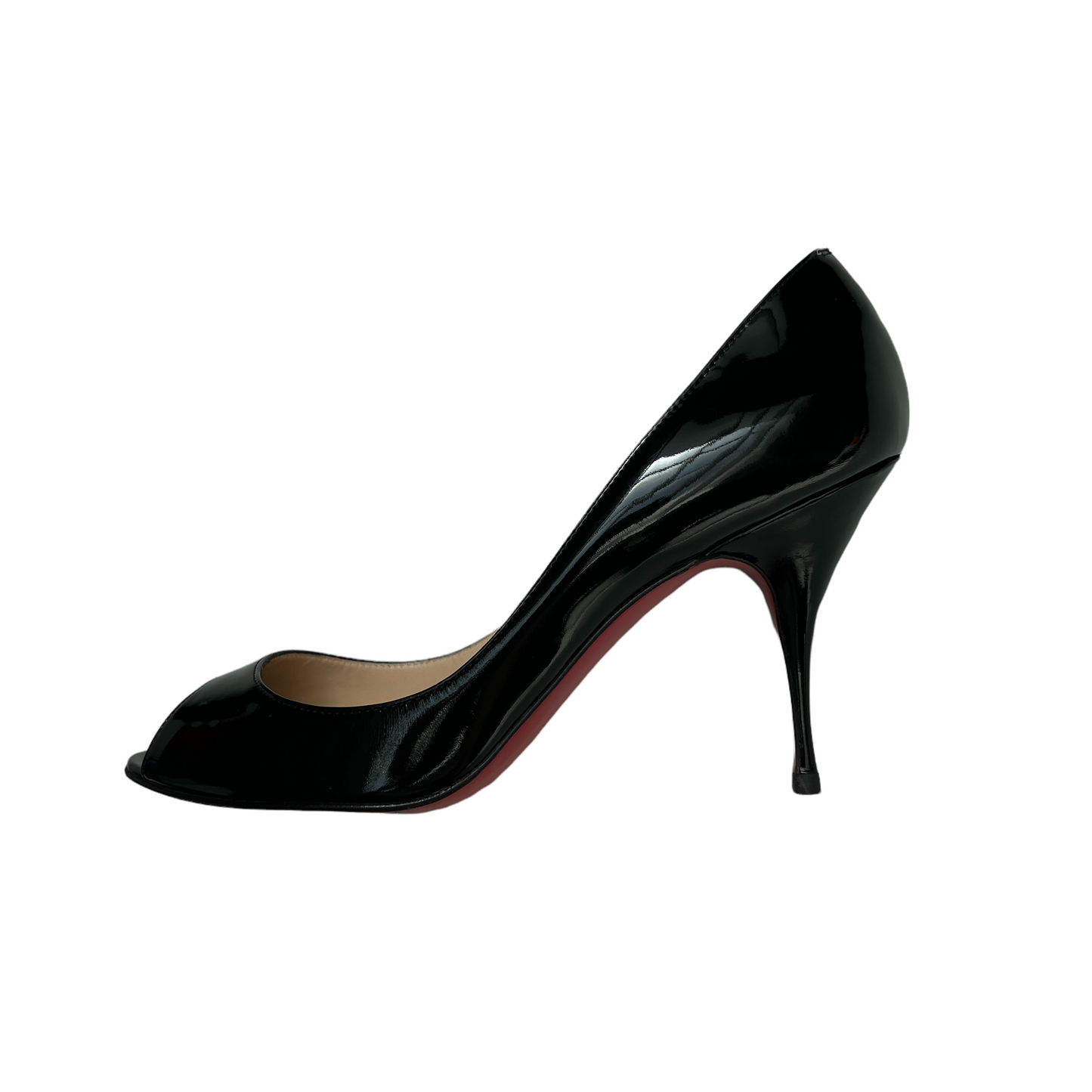 Black Patent Heels - 8.5