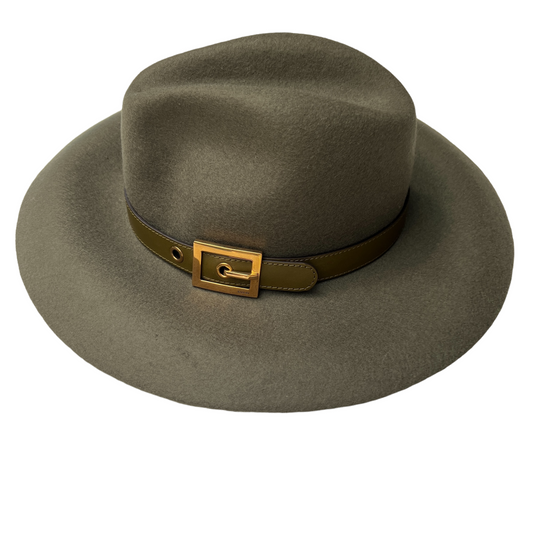 Kaki Felt Hat - XS