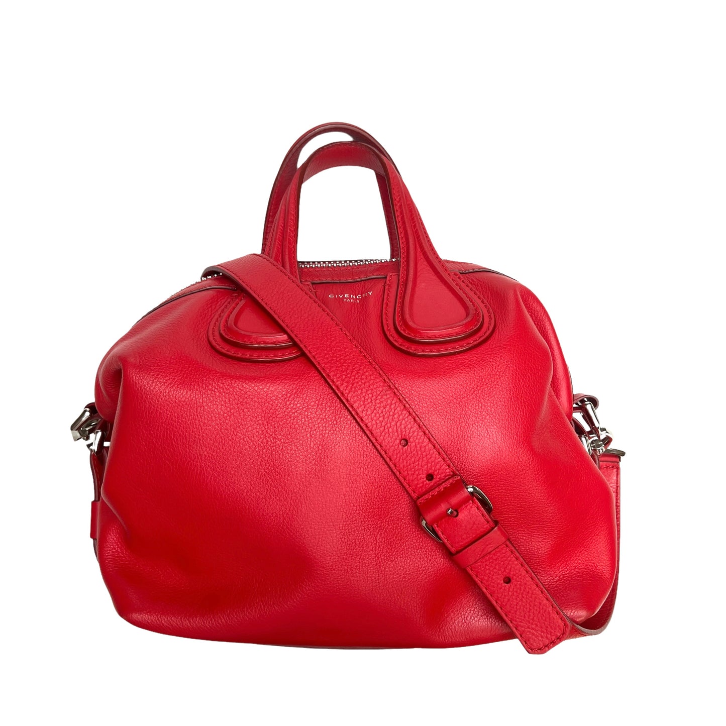Nightingale Small Red Leather Bag