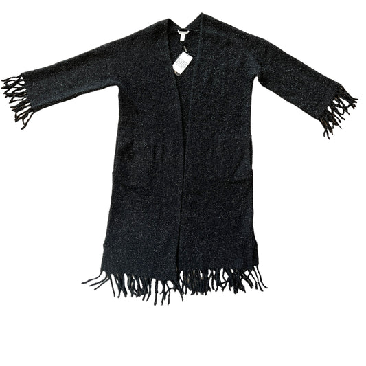 Black Long Cardigans - XS
