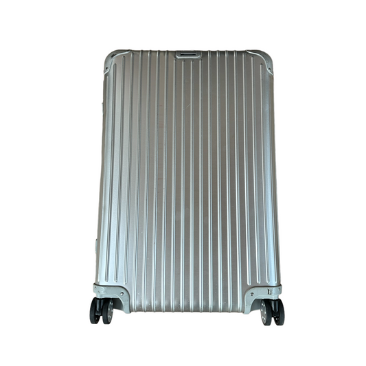 Silver Aluminium Suitcase - L