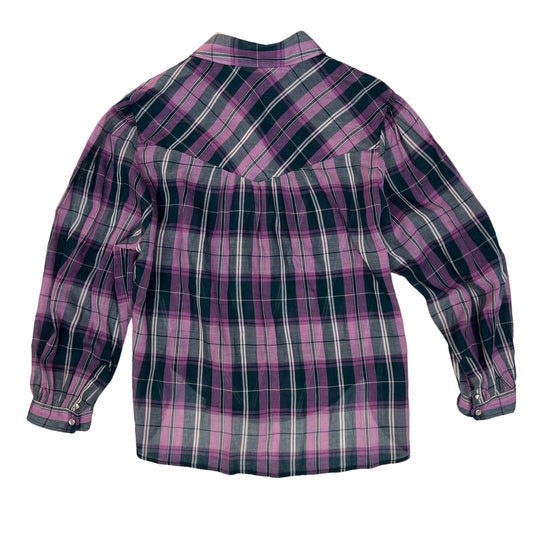 Purple Checker Shirt - L