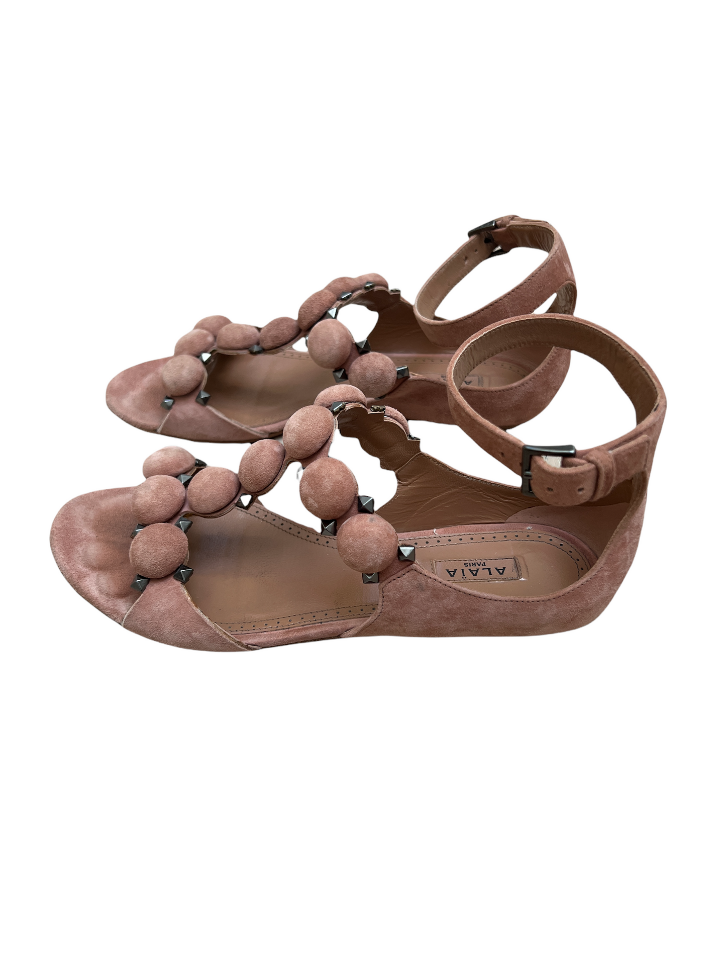 Suede Bombe Sandals - 6.5