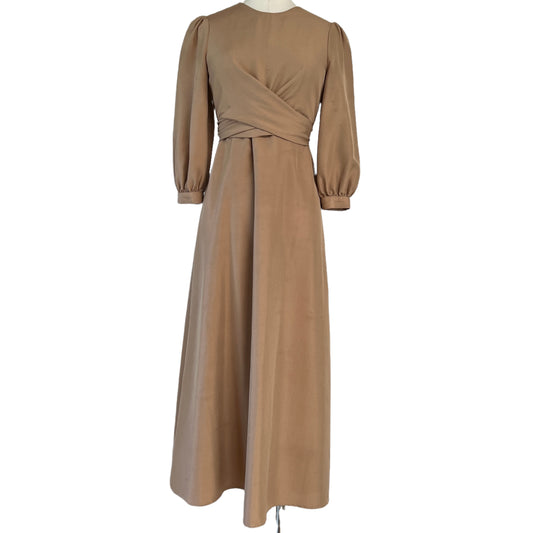 Camel Long Dress - 0